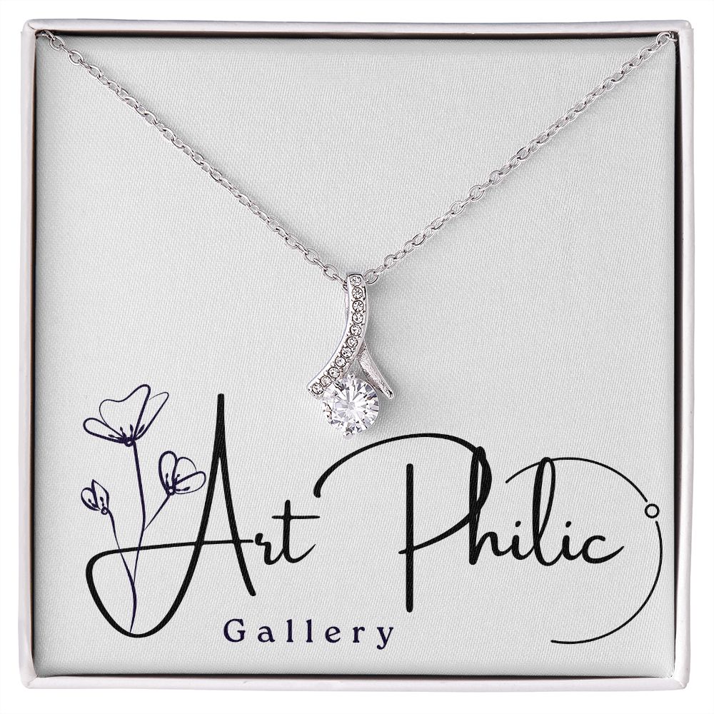 Alluring Beauty Necklace (Yellow & White Gold)