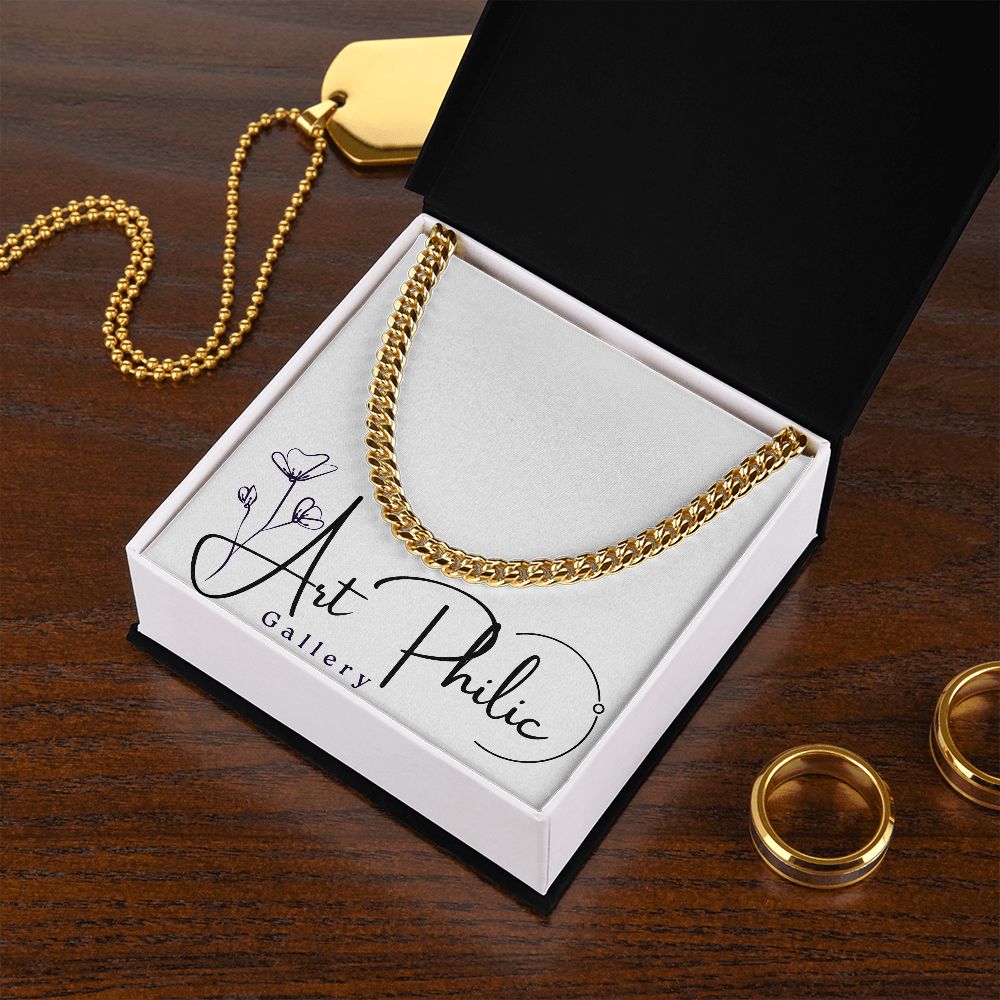 Cuban Link Chain For Men/Husband/Brother