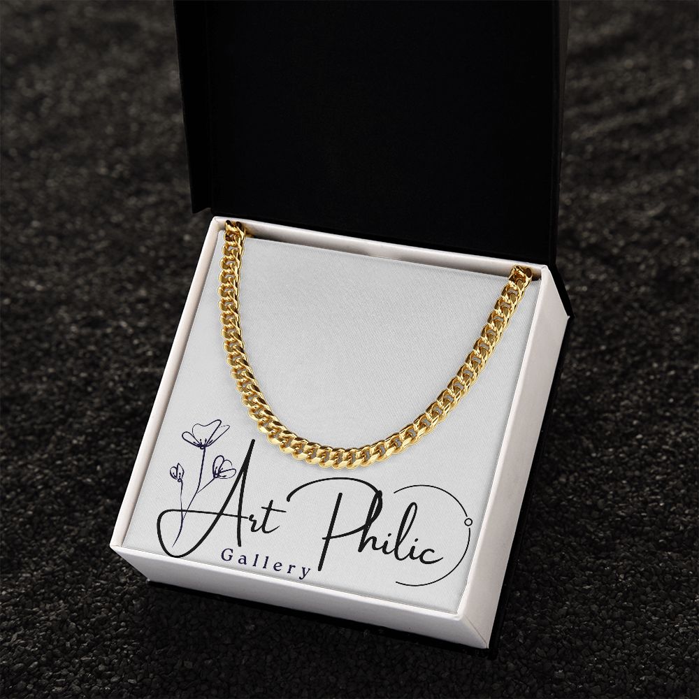 Cuban Link Chain For Men/Husband/Brother