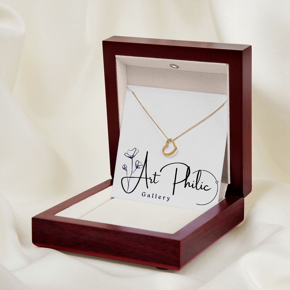 Delicate Heart Necklace